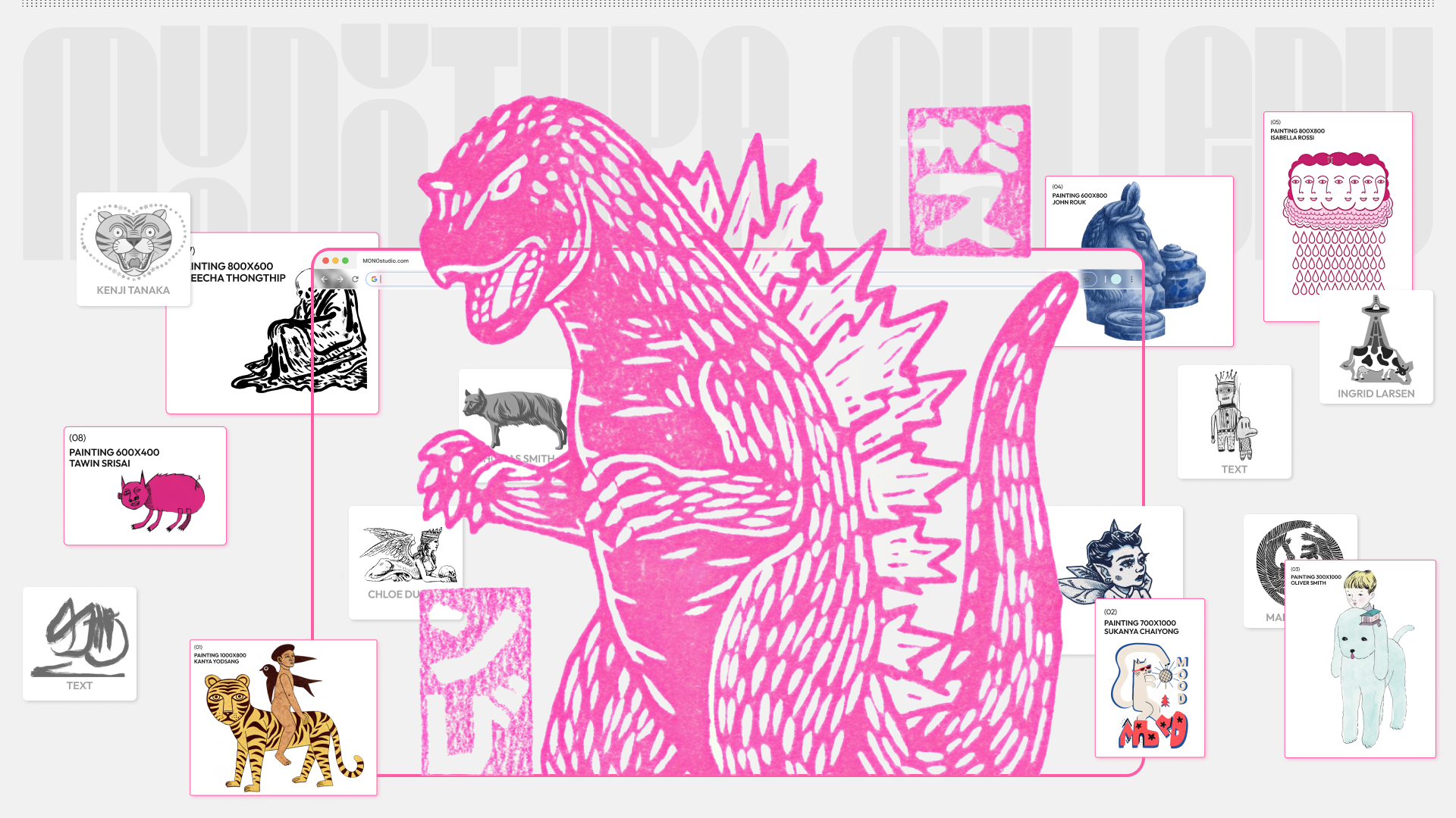 Multi-Page Website | Art Studio — Изображение №7 — Интерфейсы на Dprofile