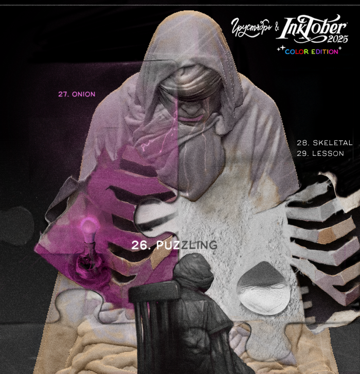 • 372: #inkTober2025 /0-31/ + #sculpTober /2,3,4,5,6/_ — Изображение №25 — Иллюстрация, 3D на Dprofile