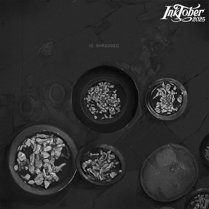 • 372: #inkTober2025 /0-31/ + #sculpTober /2,3,4,5,6/_ — Изображение №18 — Иллюстрация, 3D на Dprofile