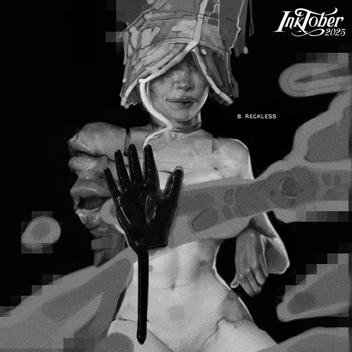 • 372: #inkTober2025 /0-31/ + #sculpTober /2,3,4,5,6/_ — Изображение №14 — Иллюстрация, 3D на Dprofile