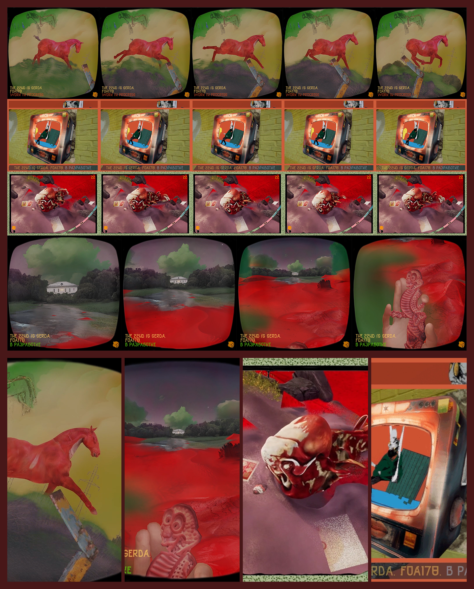 • 372: 2023.55 +• The 22nd is Serda. f0a178 • WIP — Изображение №23 — Иллюстрация, 3D на Dprofile