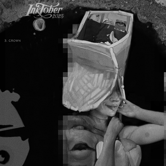 • 372: #inkTober2025 /0-31/ + #sculpTober /2,3,4,5,6/_ — Изображение №3 — Иллюстрация, 3D на Dprofile