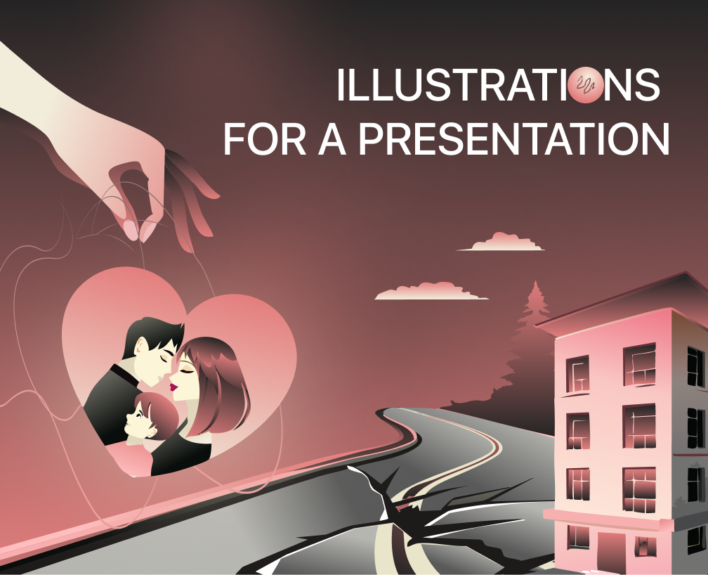 Иллюстрации для презентации на Dprofile