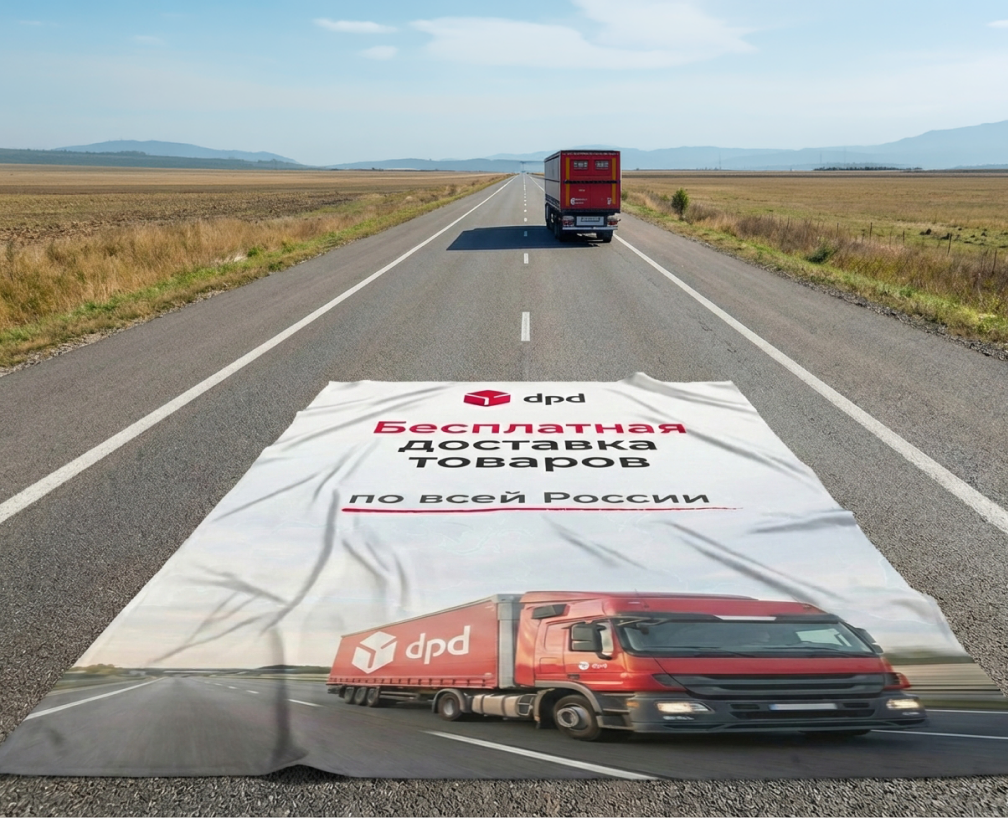 Кампания по доставке грузов | Баннер, креативы для рся на Dprofile
