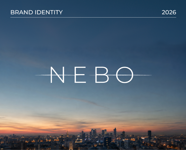 NEBO — айдентика городского отеля и ресторана — Брендинг на Dprofile