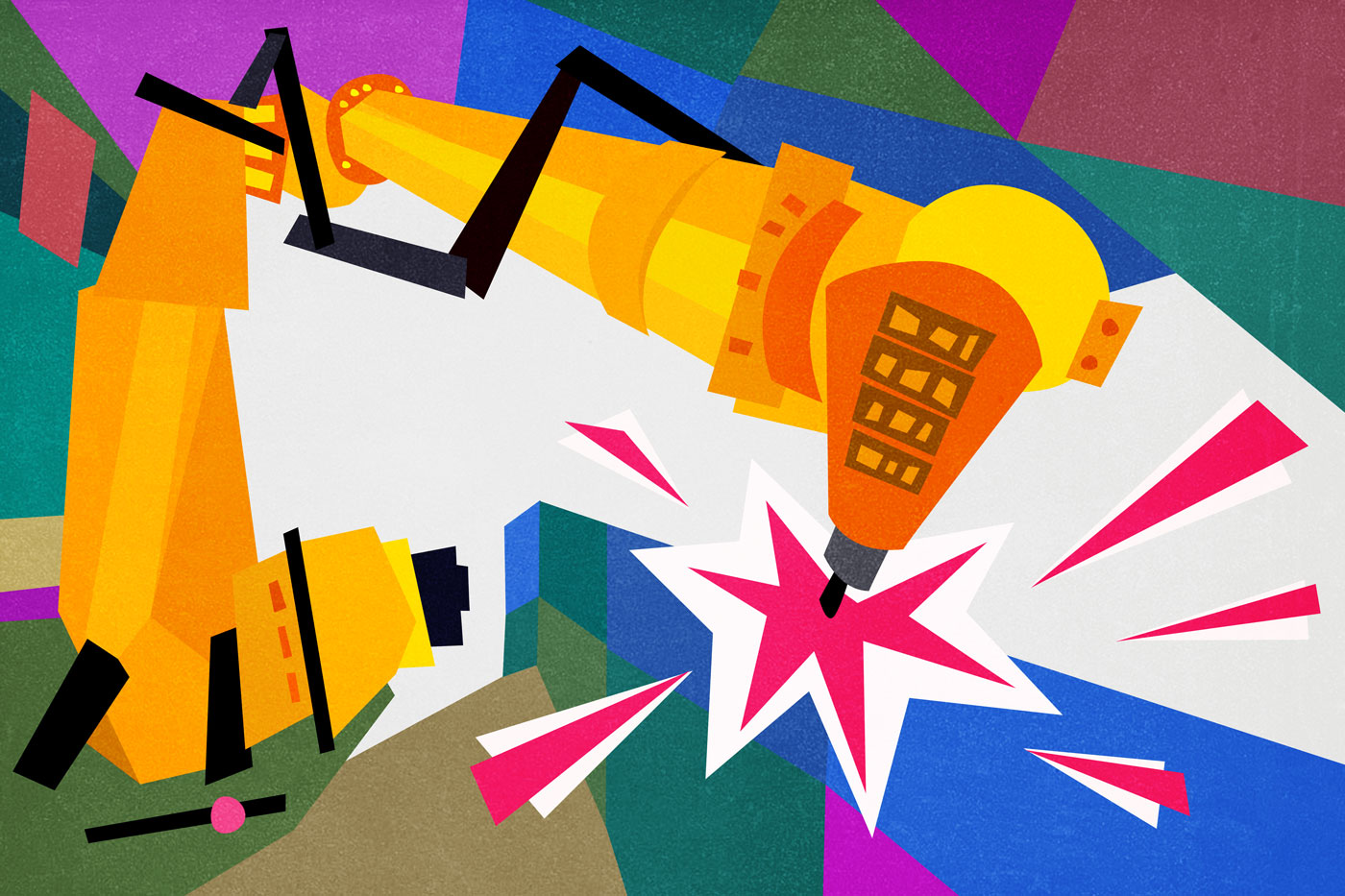 Иллюстрации для ГК ИСТ — Изображение №1 — Иллюстрация, Графика на Dprofile