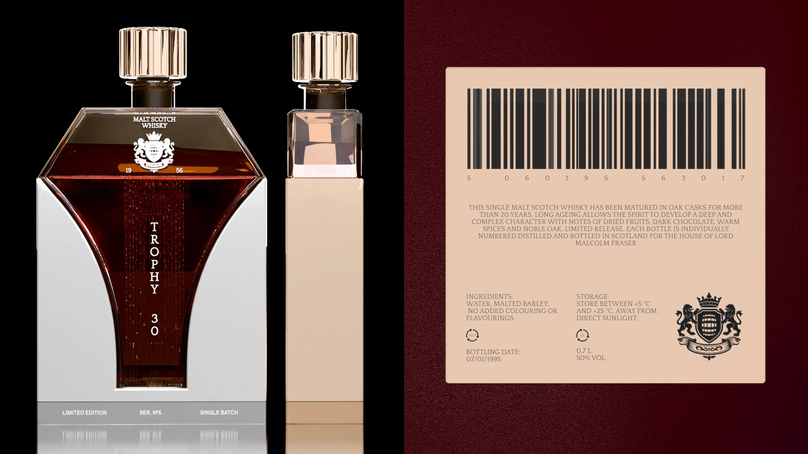 Whisky Trophy — Premium Packaging Design — Изображение №8 — Брендинг на Dprofile