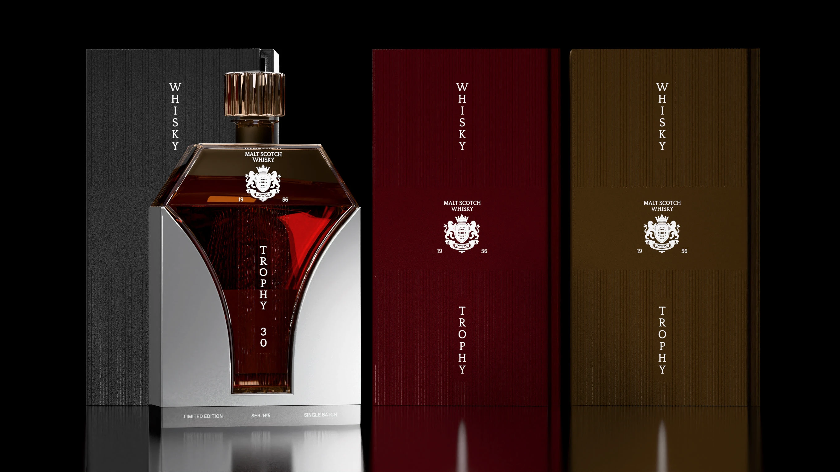 Whisky Trophy — Premium Packaging Design — Изображение №3 — Брендинг на Dprofile