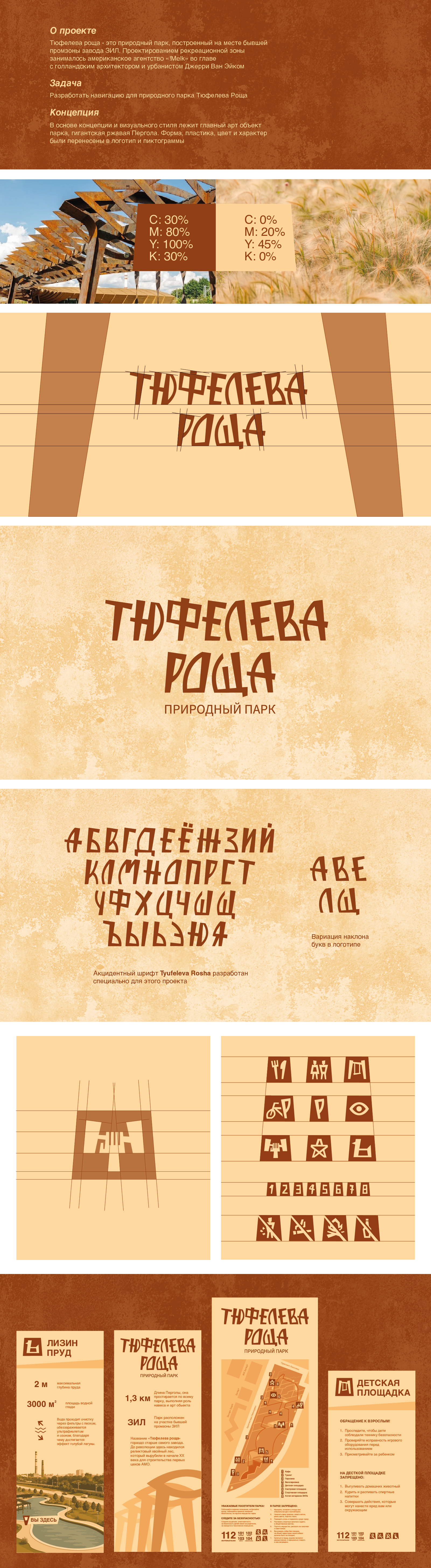 ТЮФЕЛЕВА РОЩА: навигация — Изображение №2 — Брендинг, Графика на Dprofile