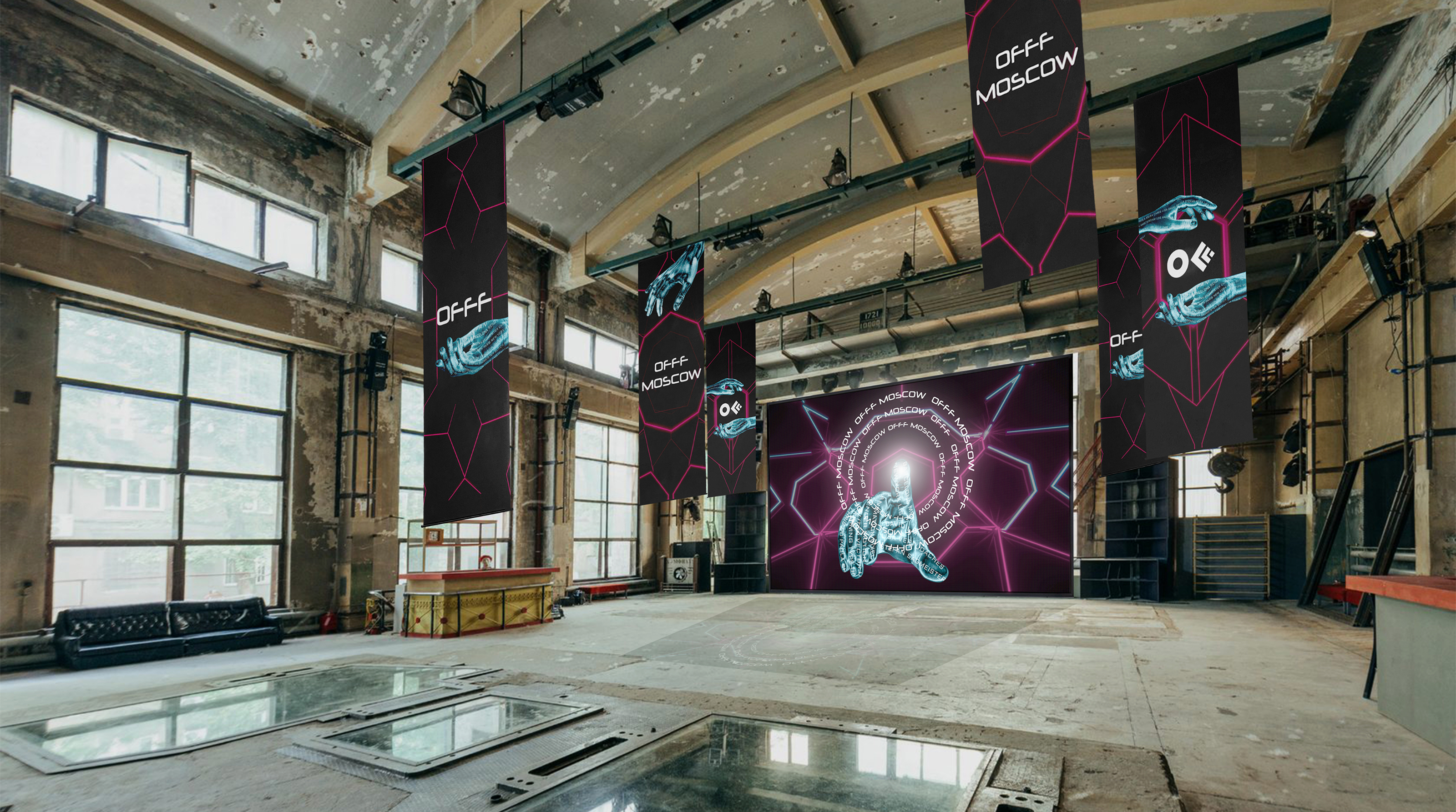 Айдентика для фестиваля OFFF Moscow — Изображение №1 — Брендинг, Графика на Dprofile