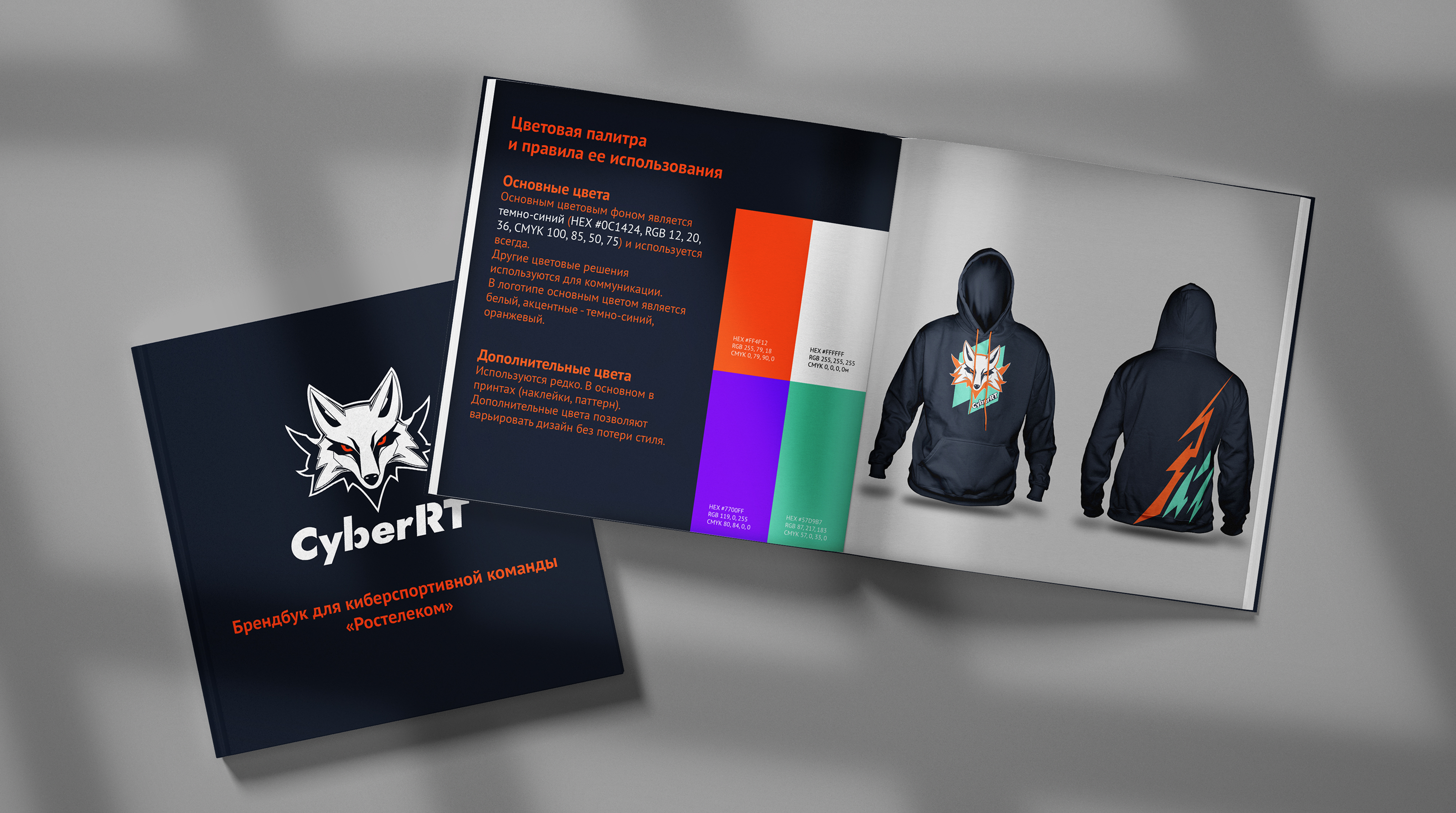 Айдентика для киберспортивной команды CyberRT — Изображение №12 — Брендинг на Dprofile
