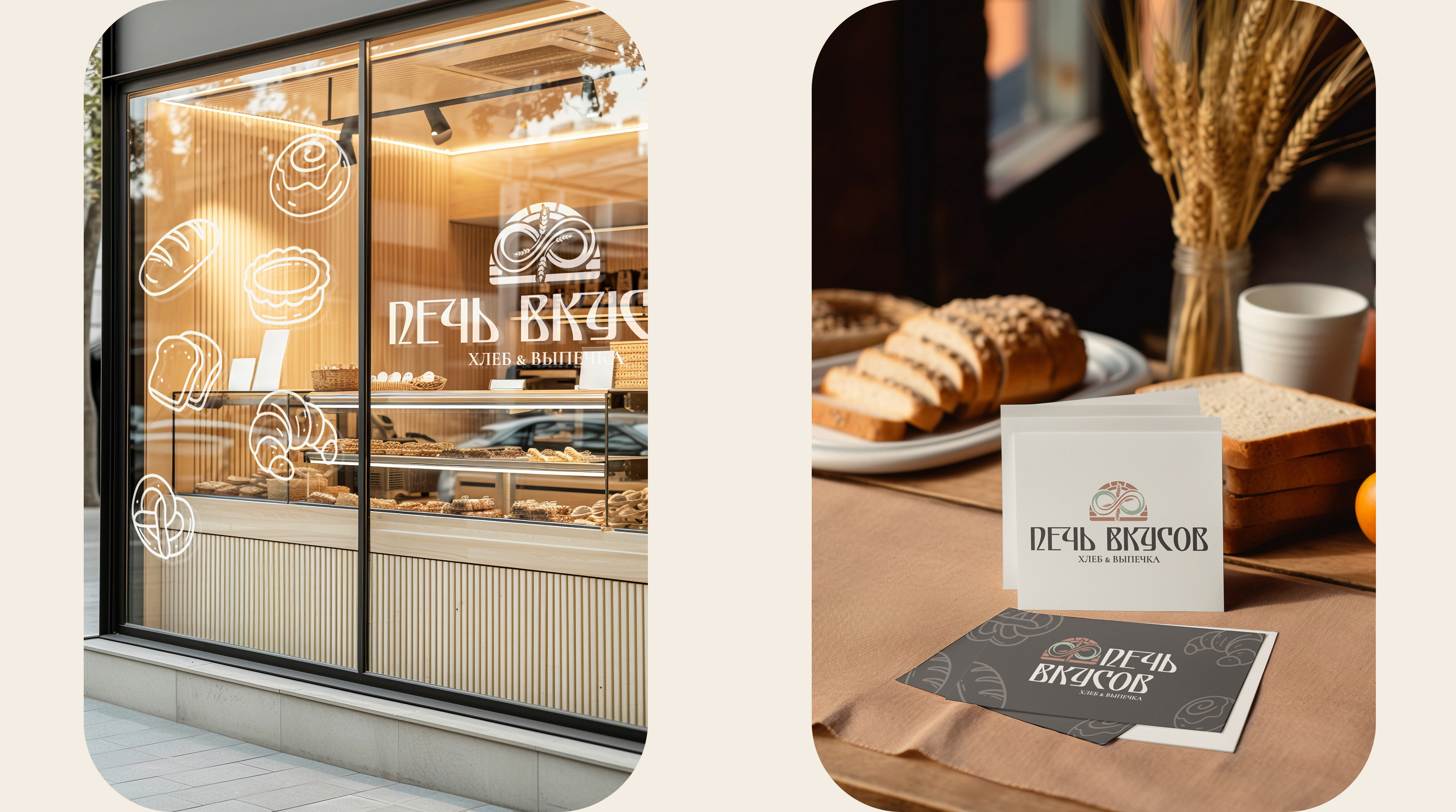 Фирменный стиль пекарни Печь Вкусов — Изображение №10 — Брендинг на Dprofile