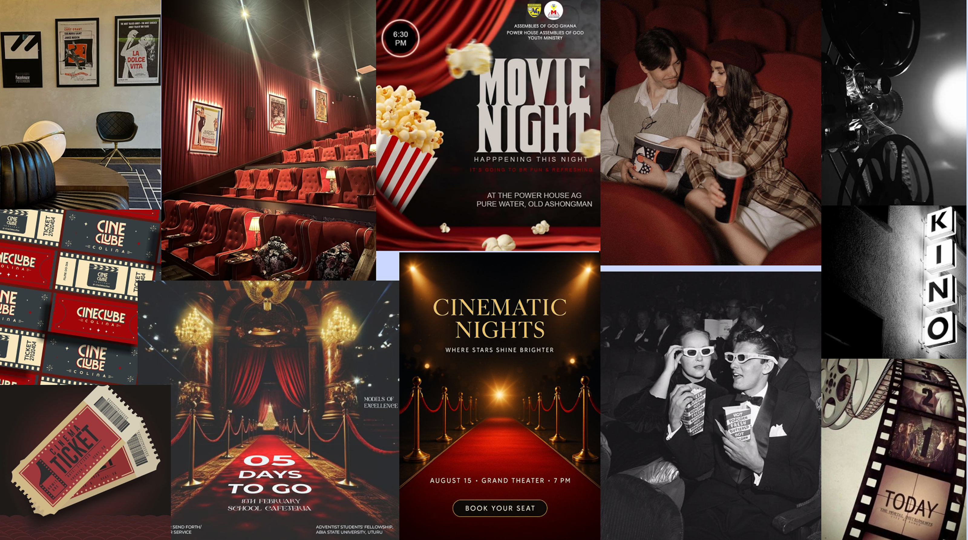 Шрифтовая пара для кинотеатра Пионер — Изображение №6 — Брендинг, Графика на Dprofile