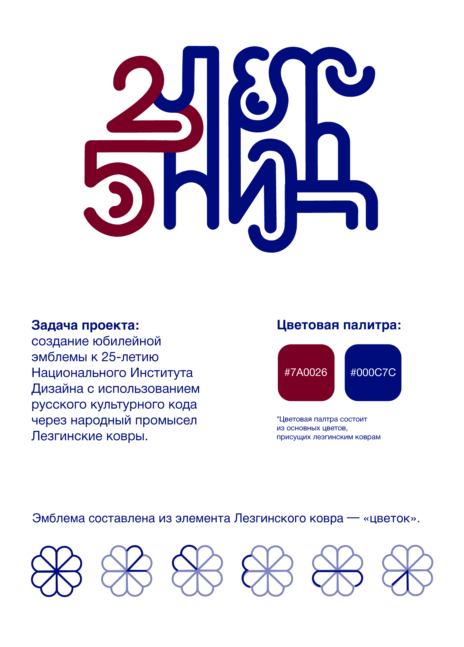 Юбилейная эмблема к 25-летию НИД — Изображение №1 — Брендинг на Dprofile