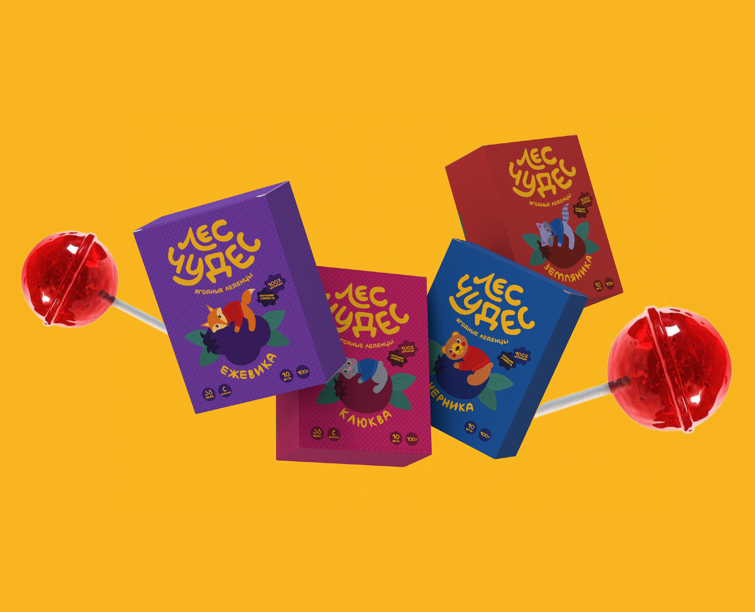 Продуктовый брендинг «Лес чудес» на Dprofile