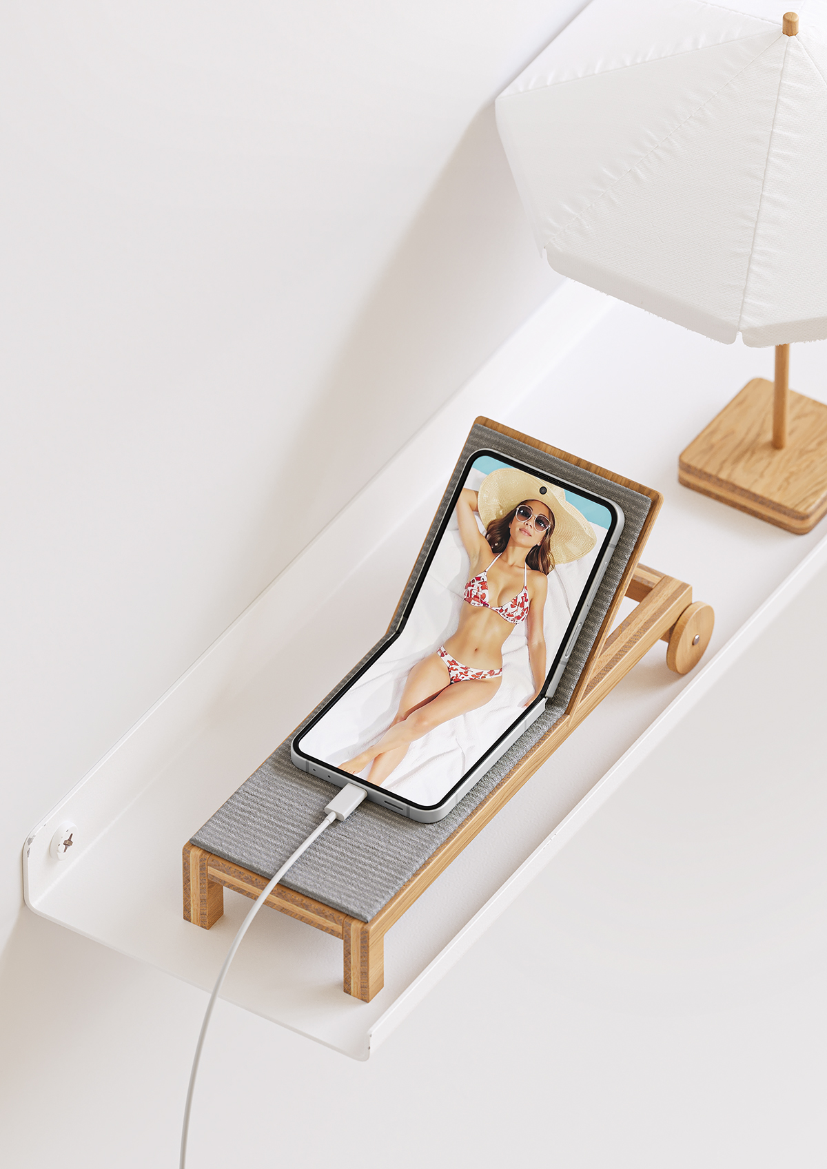 Galaxy Z Flip — Изображение №4 — 3D на Dprofile