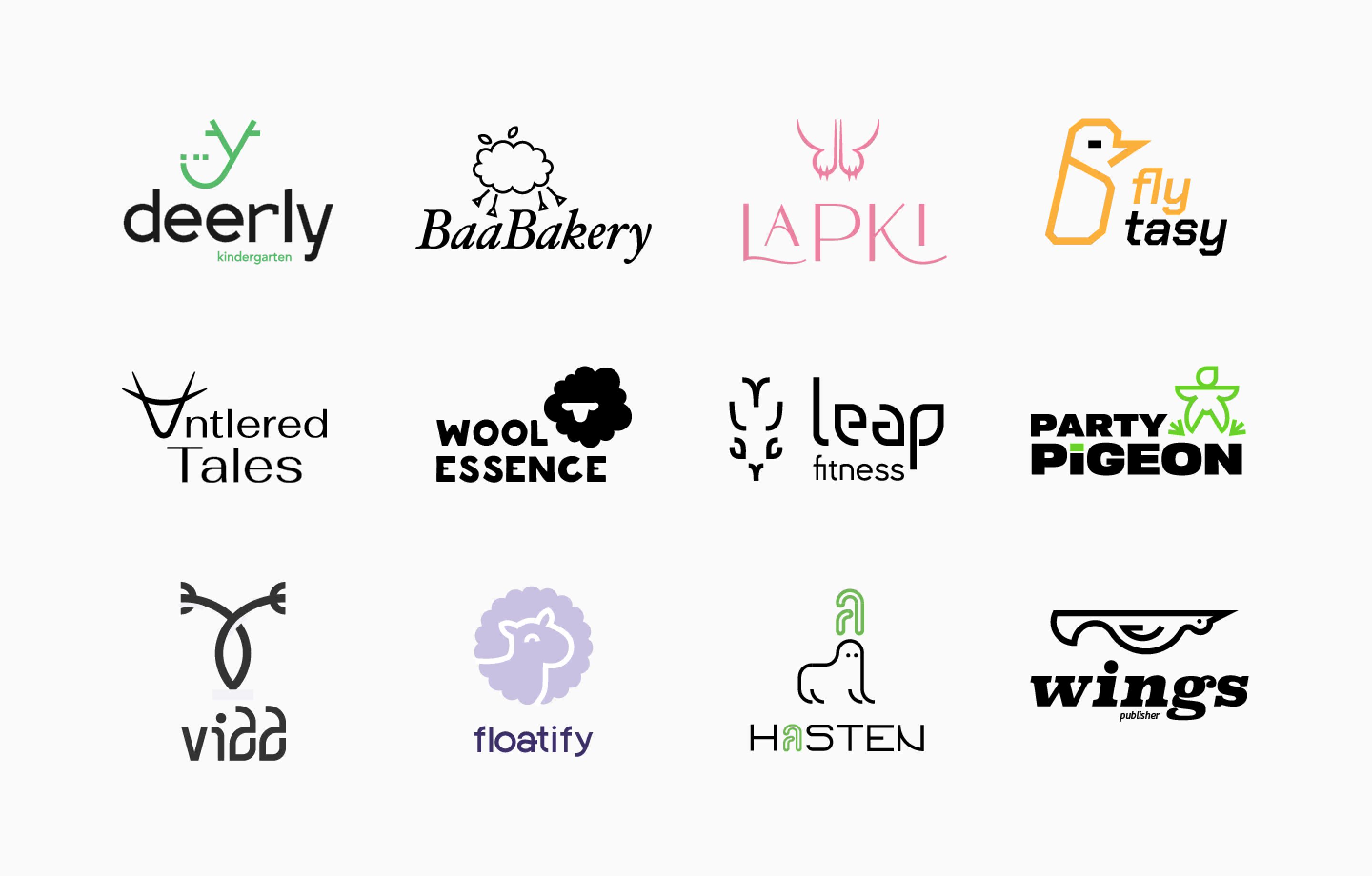 logofolio 01 // animal edition — Изображение №1 — Брендинг на Dprofile