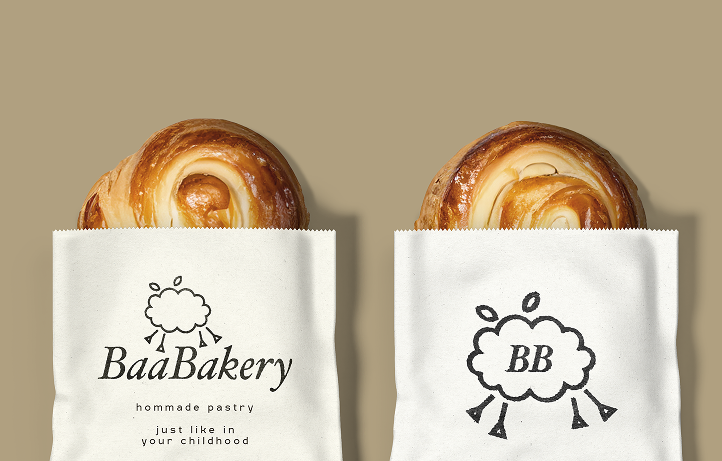 BaaBakery / айдентика для семейной пекарни — Изображение №7 — Брендинг на Dprofile