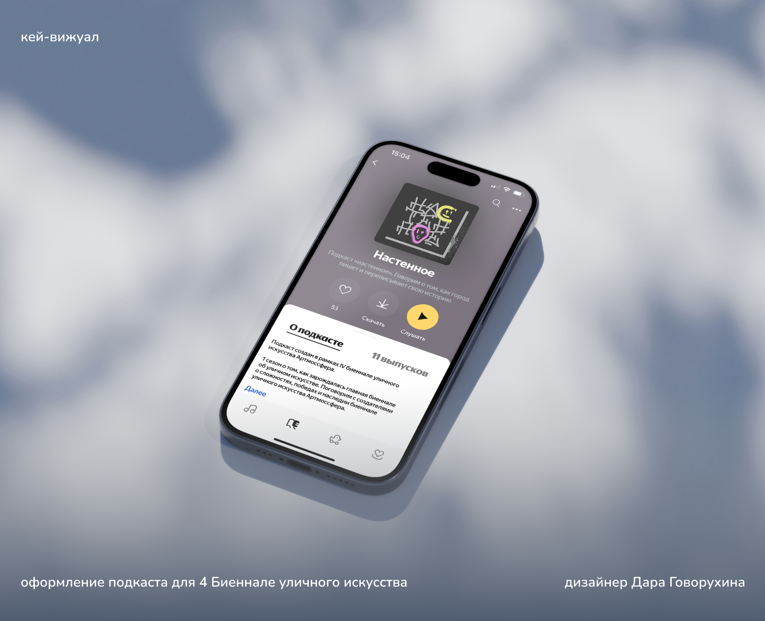 подкаст настенное на Dprofile