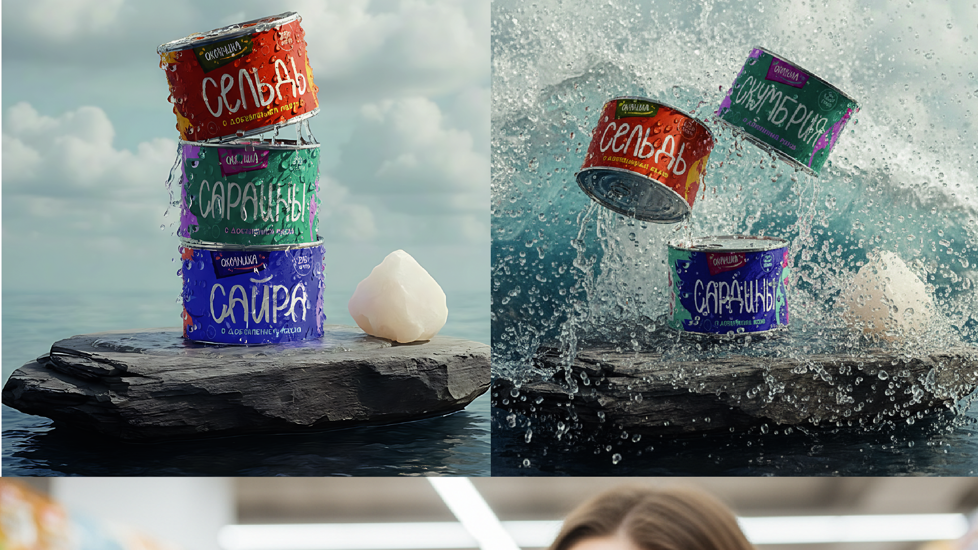 Продуктовый брендинг "Океаника" — Изображение №12 — Интерфейсы, Брендинг на Dprofile