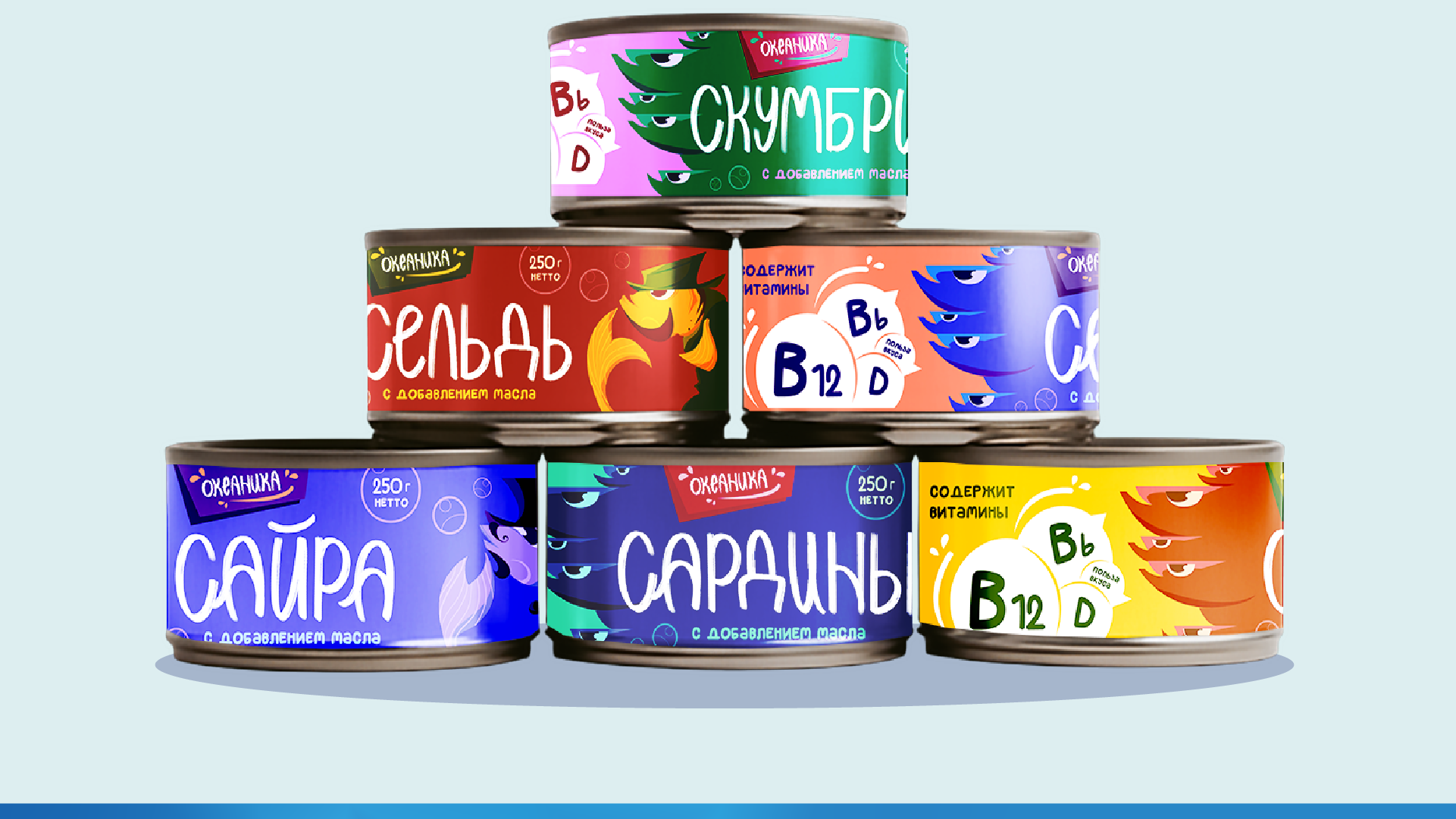 Продуктовый брендинг "Океаника" — Изображение №2 — Интерфейсы, Брендинг на Dprofile