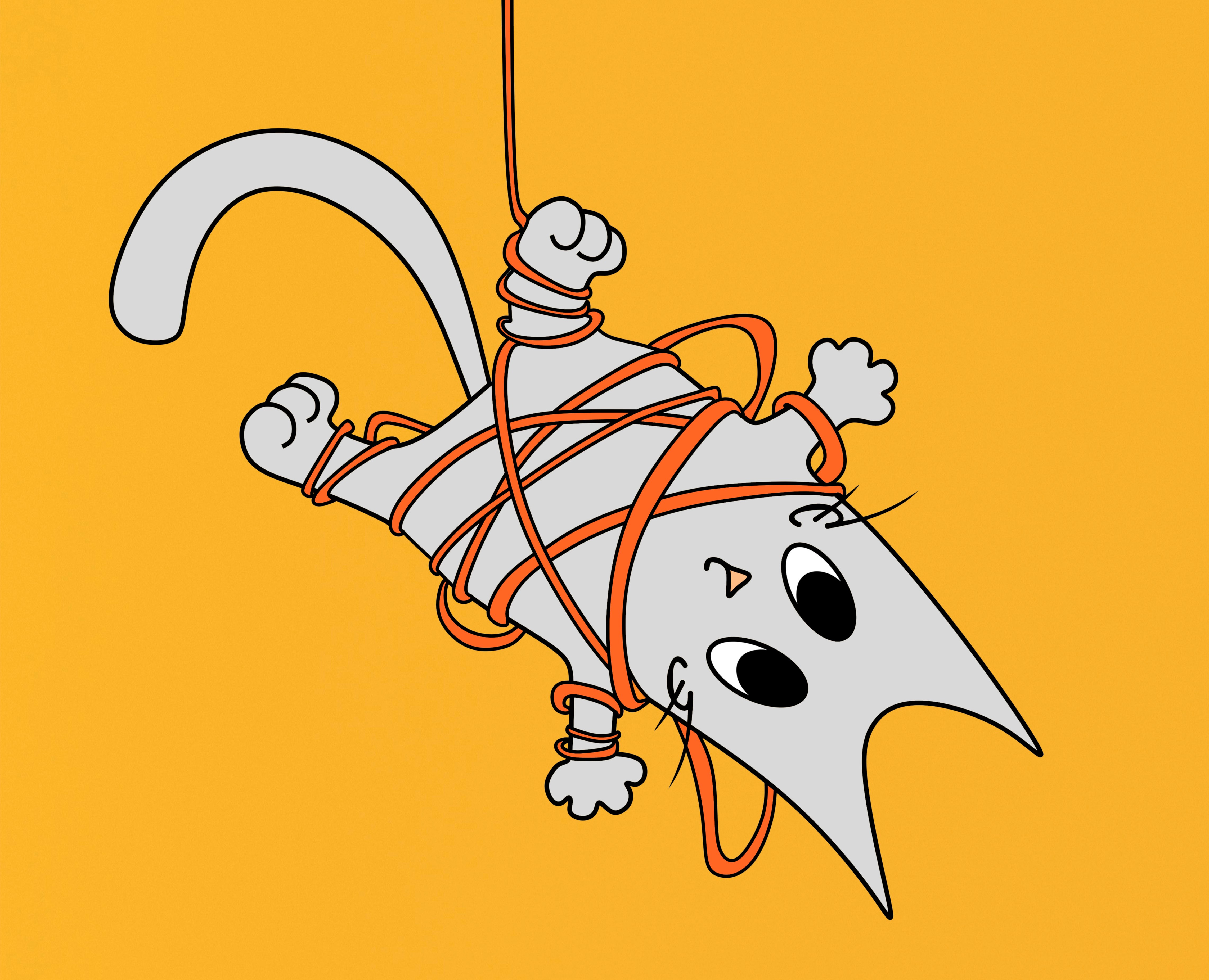 Айдентика антикафе "Котофейня" — Брендинг, Иллюстрация на Dprofile