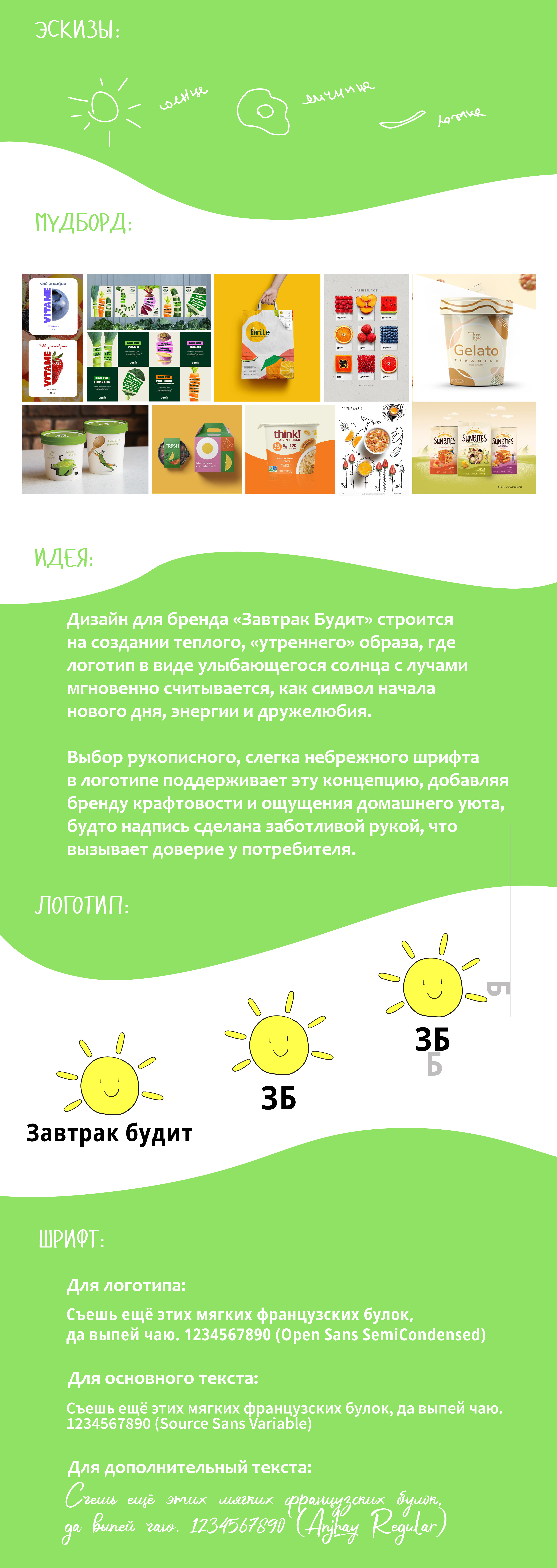 Айдентика «Завтрак будит» — Изображение №2 — Брендинг на Dprofile