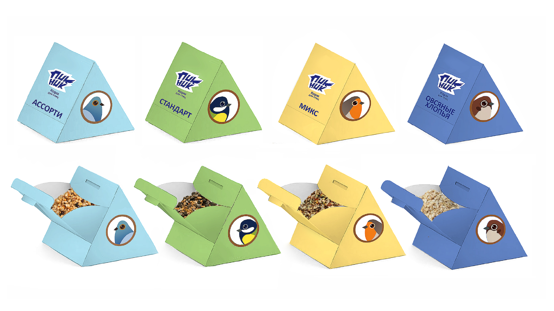 Пикник: корм для птиц — Изображение №3 — Брендинг на Dprofile