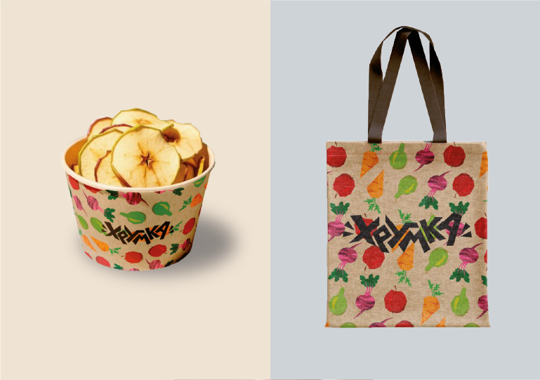 Продуктовый брендинг Хрумка ❘ Упаковка — Изображение №8 — Интерфейсы, Брендинг на Dprofile