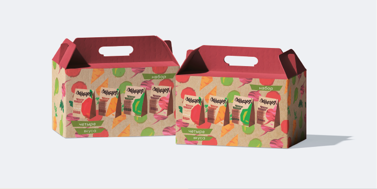 Продуктовый брендинг Хрумка ❘ Упаковка — Изображение №7 — Интерфейсы, Брендинг на Dprofile