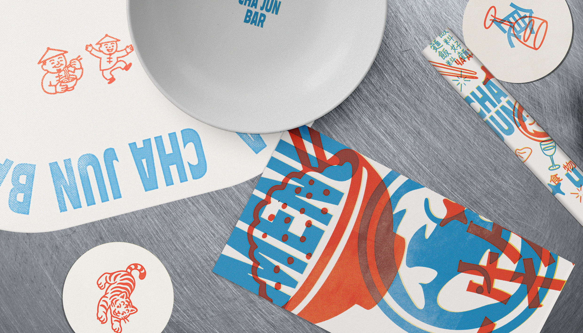 Фирменный стиль для бара CHA JUN — Изображение №7 — Брендинг на Dprofile