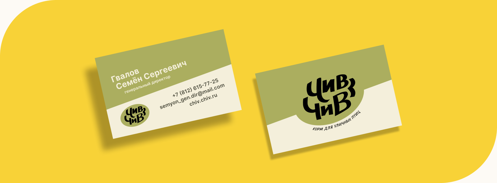 Корм для уличных птиц «Чив Чив» — Изображение №4 — Интерфейсы, Брендинг на Dprofile