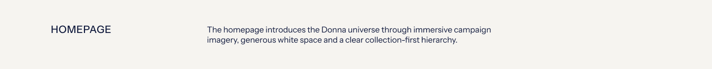 DONNA | Концепт ювелирного бренда и e-commerce платформы — Изображение №3 — Интерфейсы, Брендинг на Dprofile
