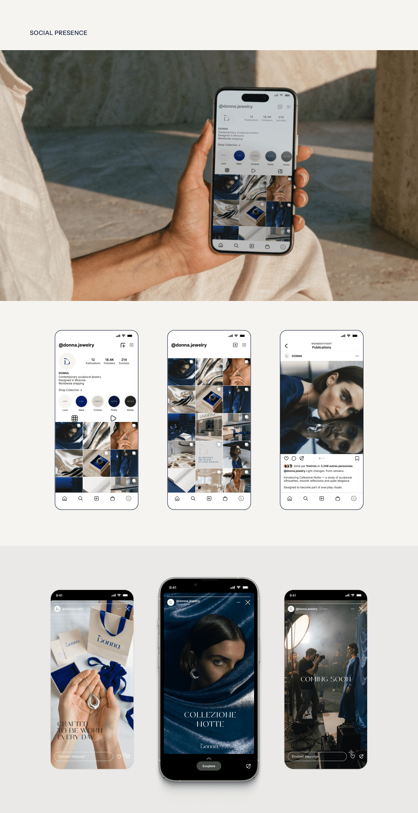 DONNA | Концепт ювелирного бренда и e-commerce платформы — Изображение №20 — Интерфейсы, Брендинг на Dprofile