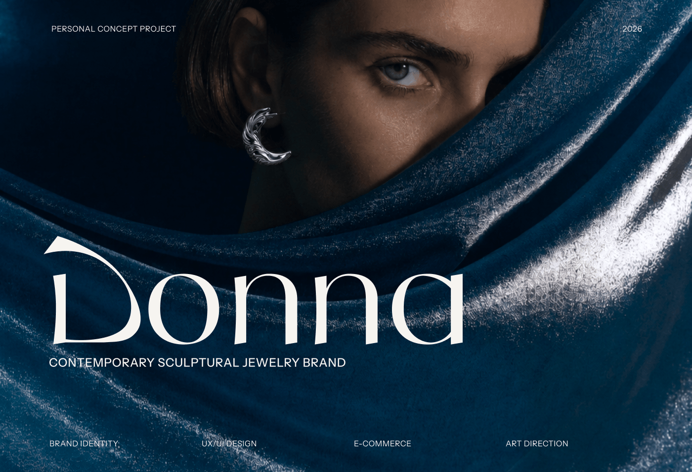 DONNA | Концепт ювелирного бренда и e-commerce платформы — Изображение №1 — Интерфейсы, Брендинг на Dprofile