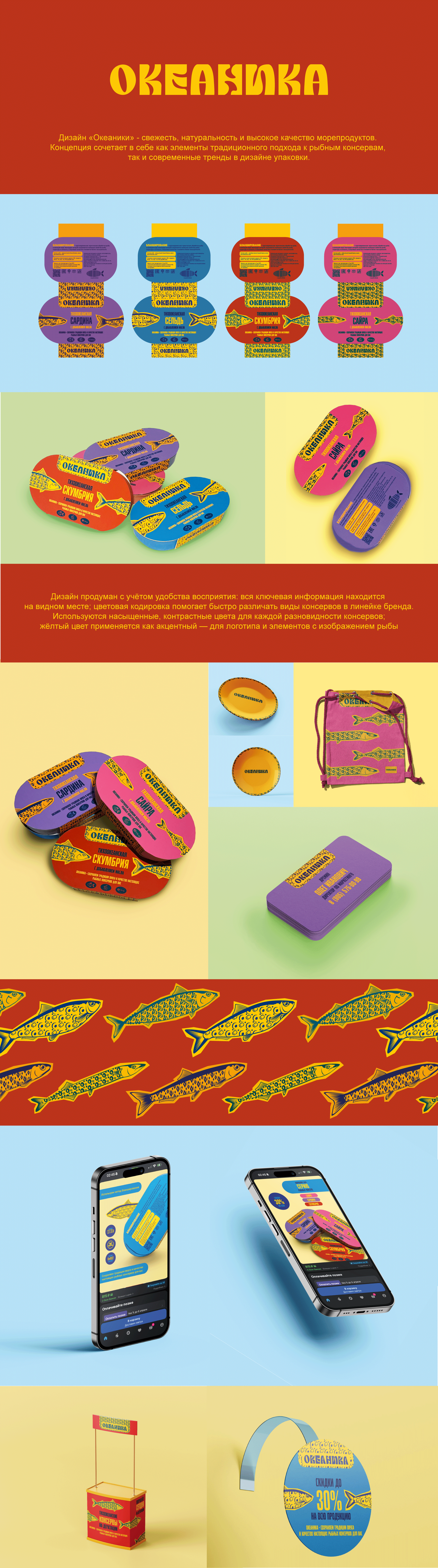 Продуктовый брендинг «Океаника» — Изображение №1 — Интерфейсы, Брендинг на Dprofile