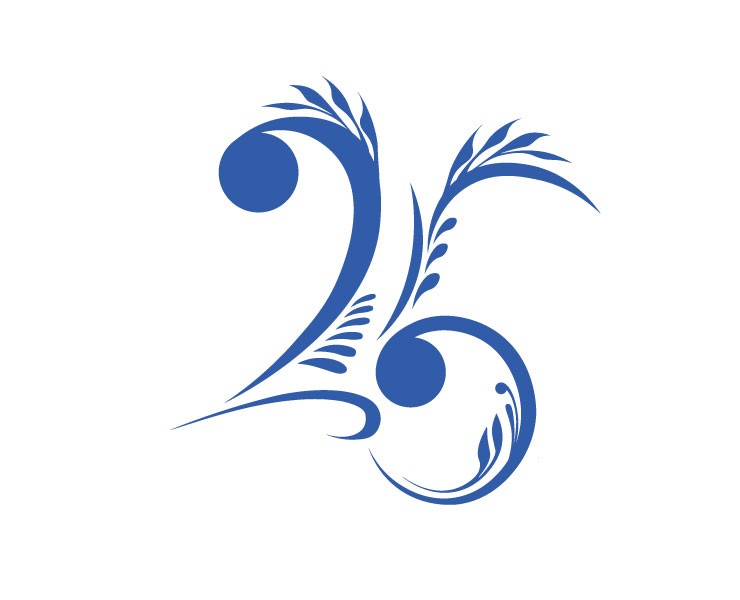 Юбилейная эмблема к 25-летию НИД — Брендинг на Dprofile
