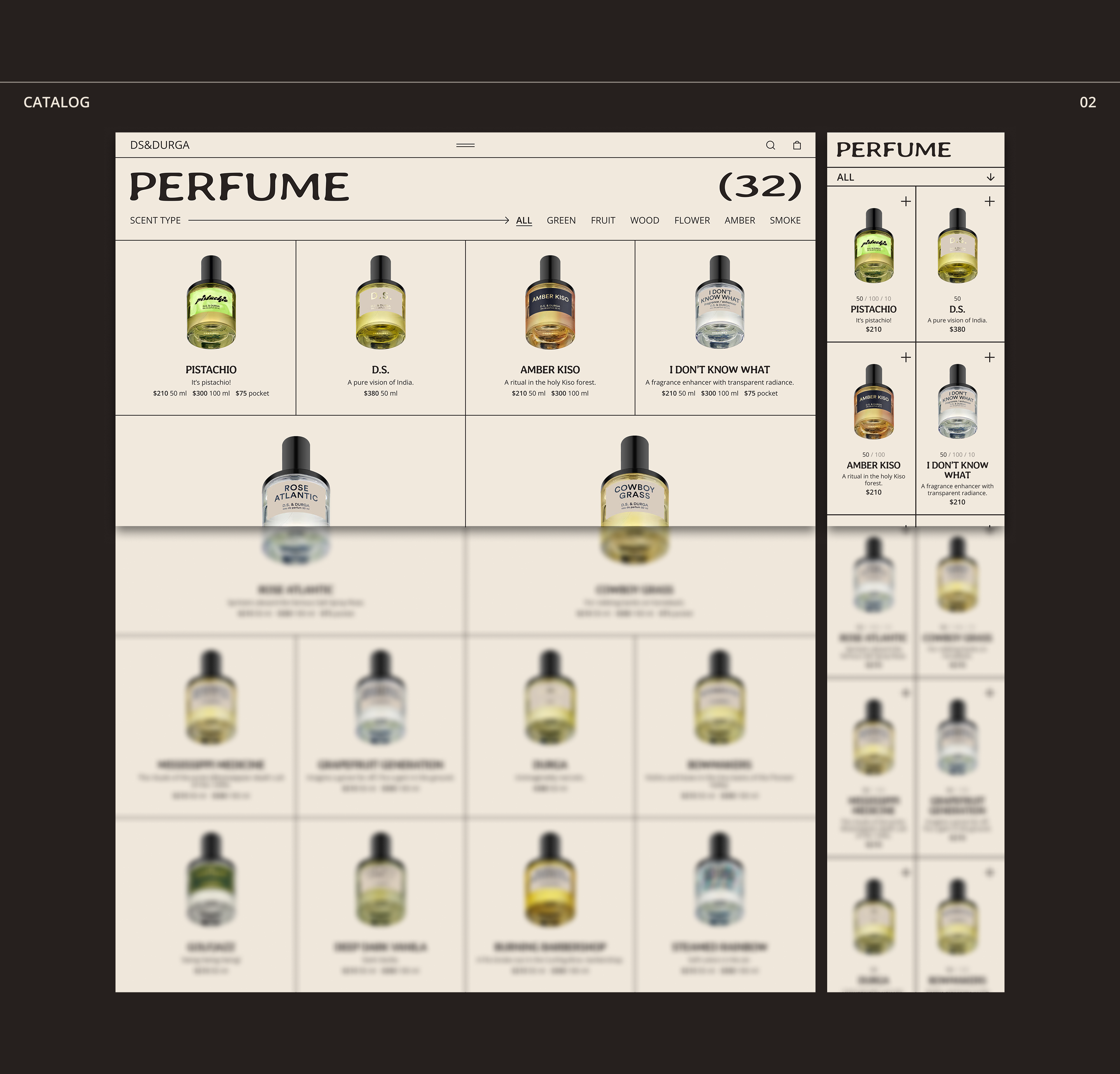DS&DURGA | E-Commerce — Изображение №5 — Интерфейсы, Брендинг на Dprofile