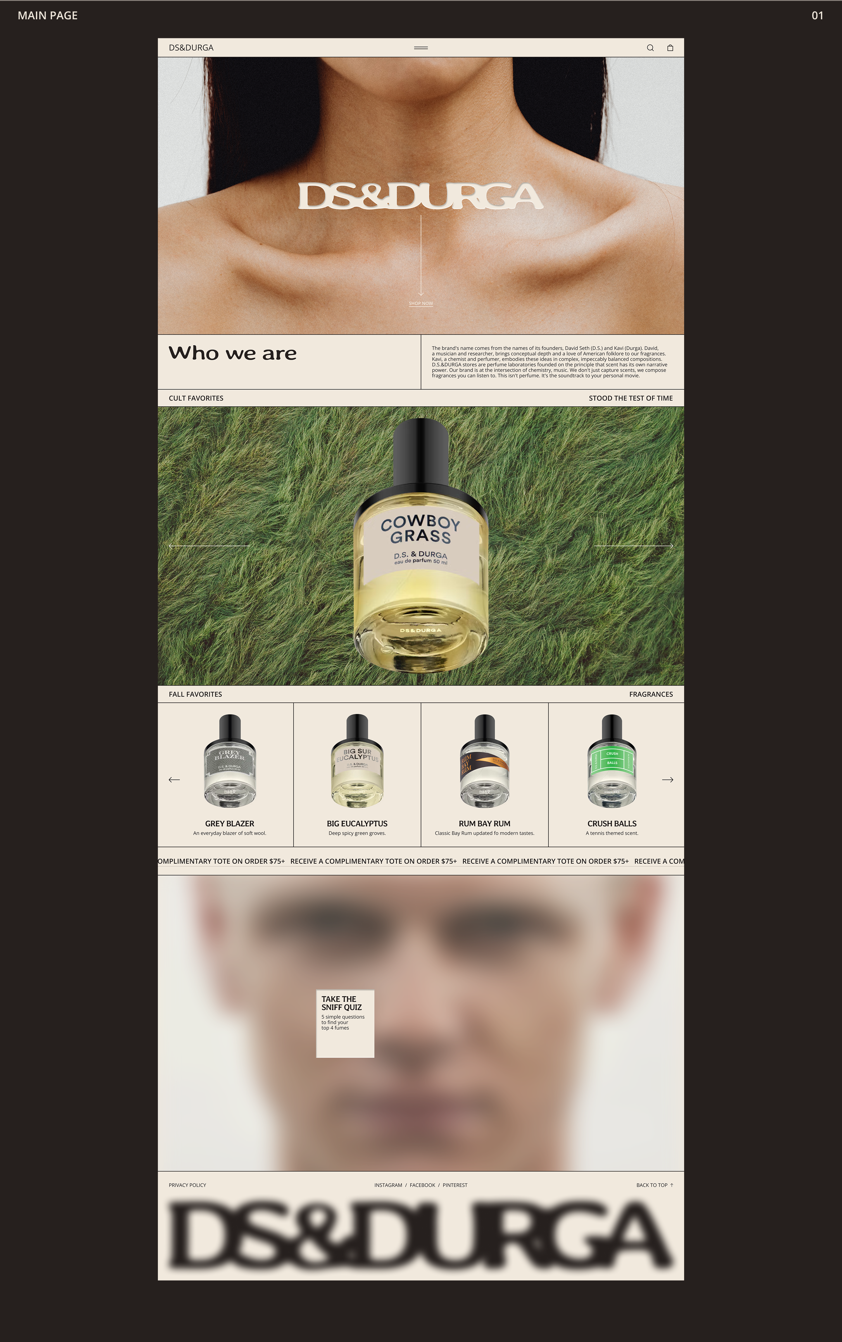 DS&DURGA | E-Commerce — Изображение №3 — Интерфейсы, Брендинг на Dprofile