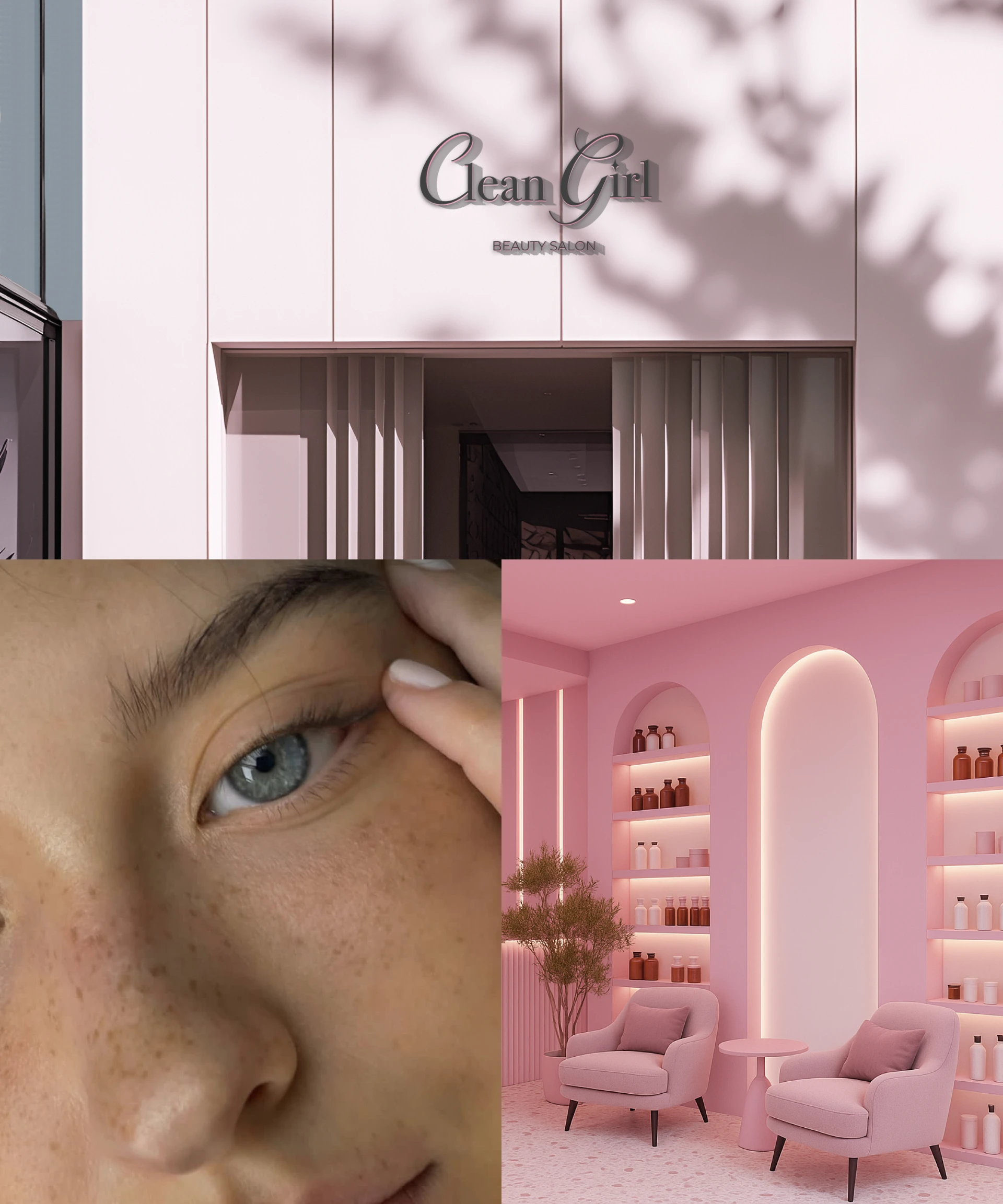 Beauty salon | Clean Girl | Brand identity — Изображение №10 — Брендинг на Dprofile