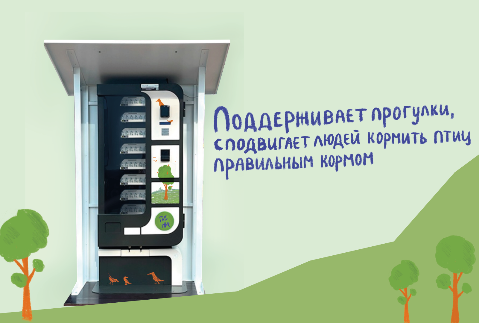 Корм для птиц «Пикник» — Изображение №6 — Интерфейсы, Брендинг на Dprofile