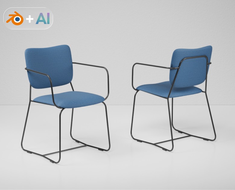 3D × AI Furniture на Dprofile