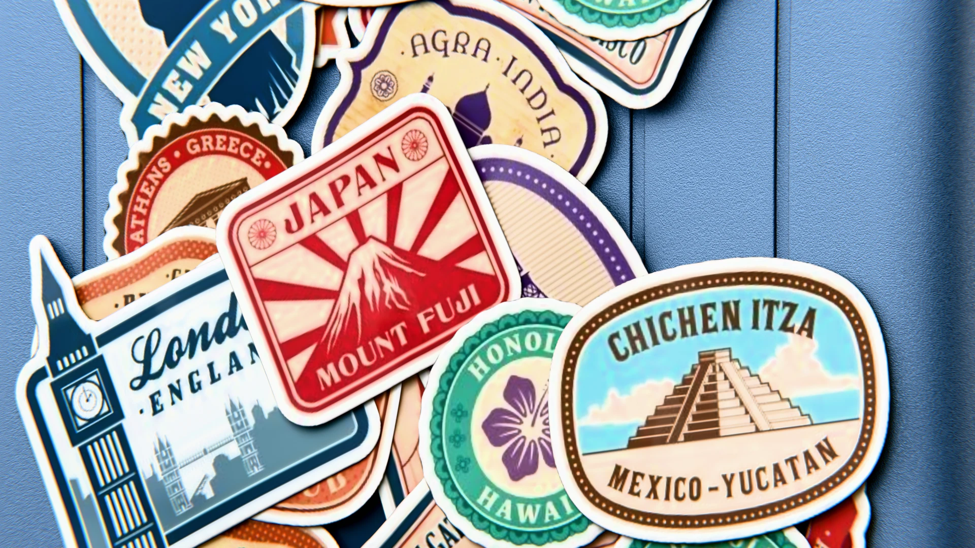 The Traveling Suitcase: Sticker Journeys — Изображение №2 — 3D, Анимация на Dprofile