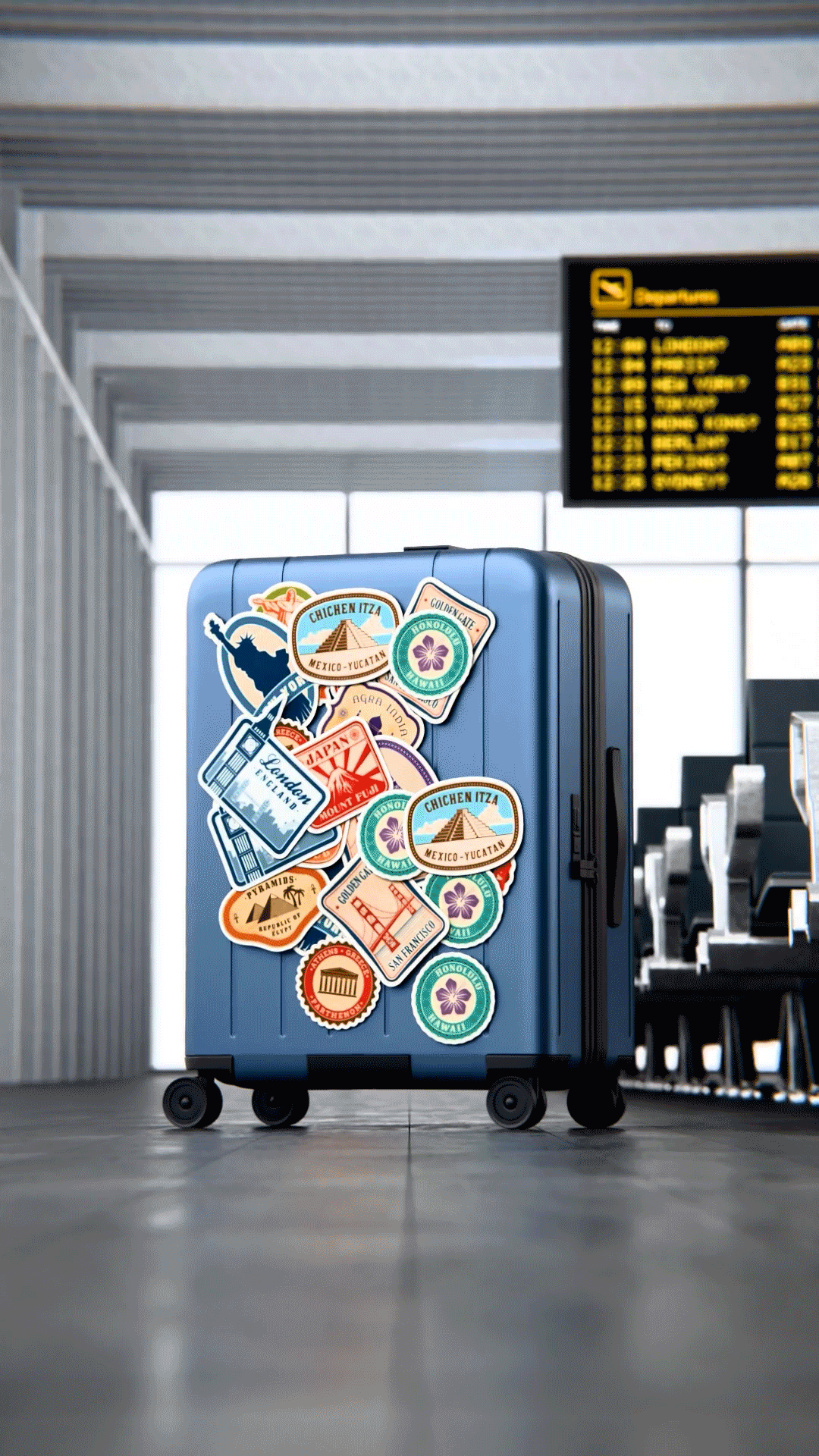 The Traveling Suitcase: Sticker Journeys — Изображение №1 — 3D, Анимация на Dprofile