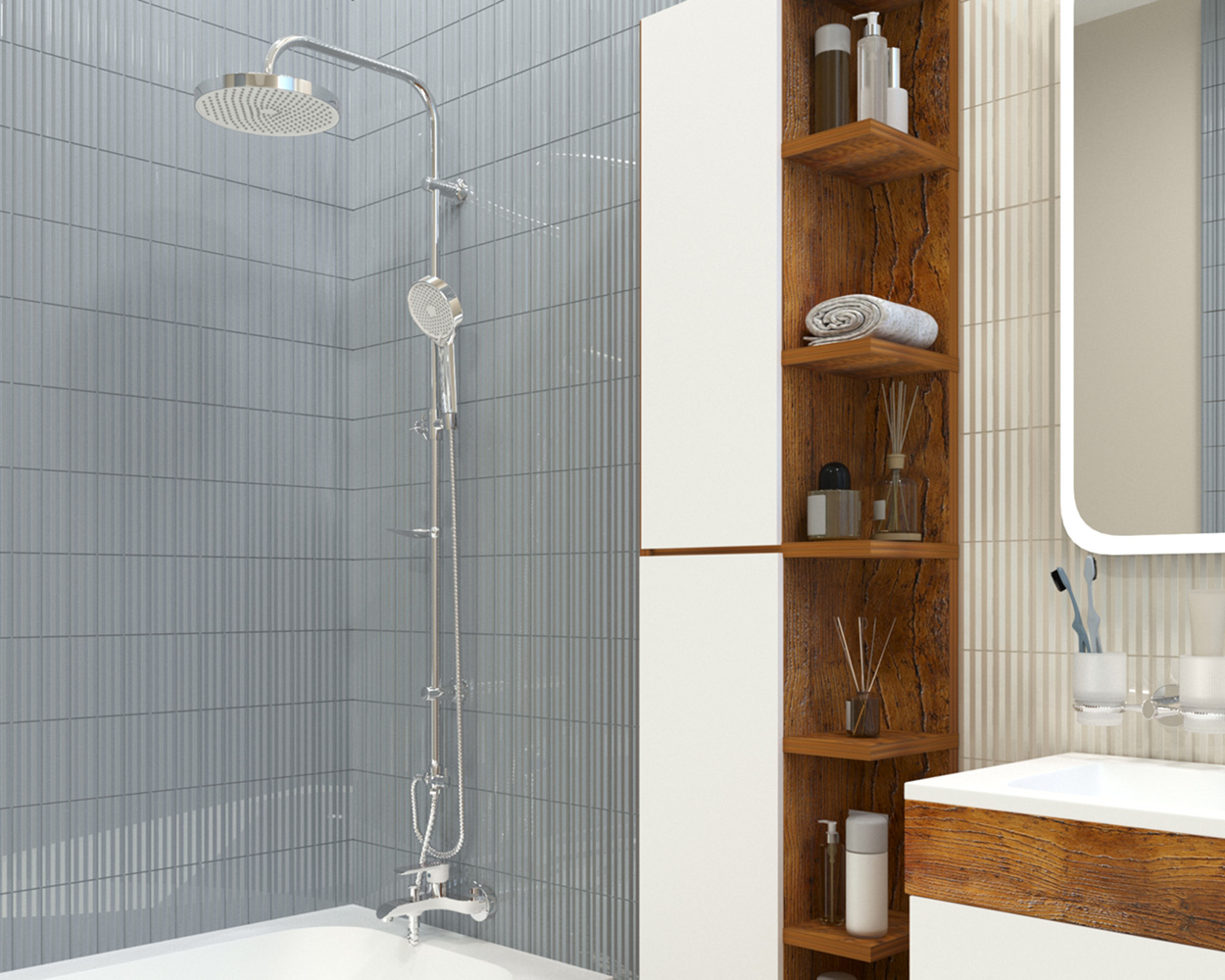 Создание 3D-каталога для бренда сантехники «SANRIKS» — Изображение №14 — Анимация, Маркетинг на Dprofile