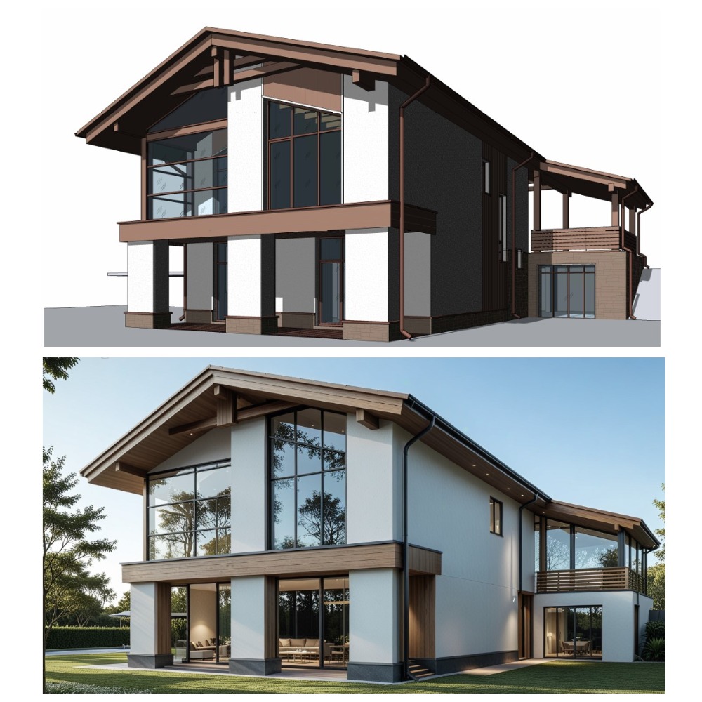 AI в деле: от идеи до реализации — Изображение №5 — 3D, Архитектура на Dprofile