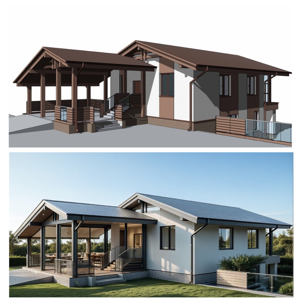 AI в деле: от идеи до реализации — Изображение №6 — 3D, Архитектура на Dprofile