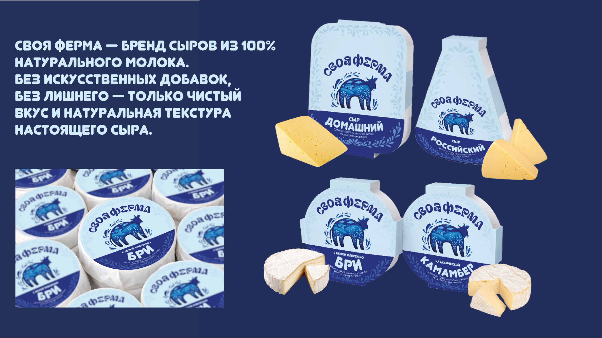 Продуктовый брендинг "Своя ферма" — Изображение №2 — Брендинг на Dprofile