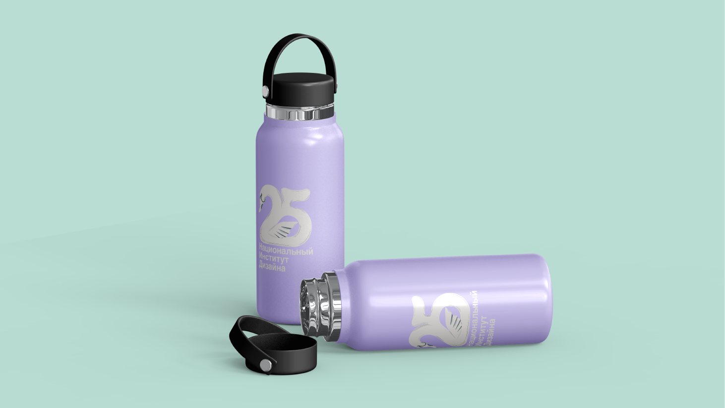 Разработка юбилейной эмблемы к 25-летию НИД — Изображение №5 — Брендинг на Dprofile