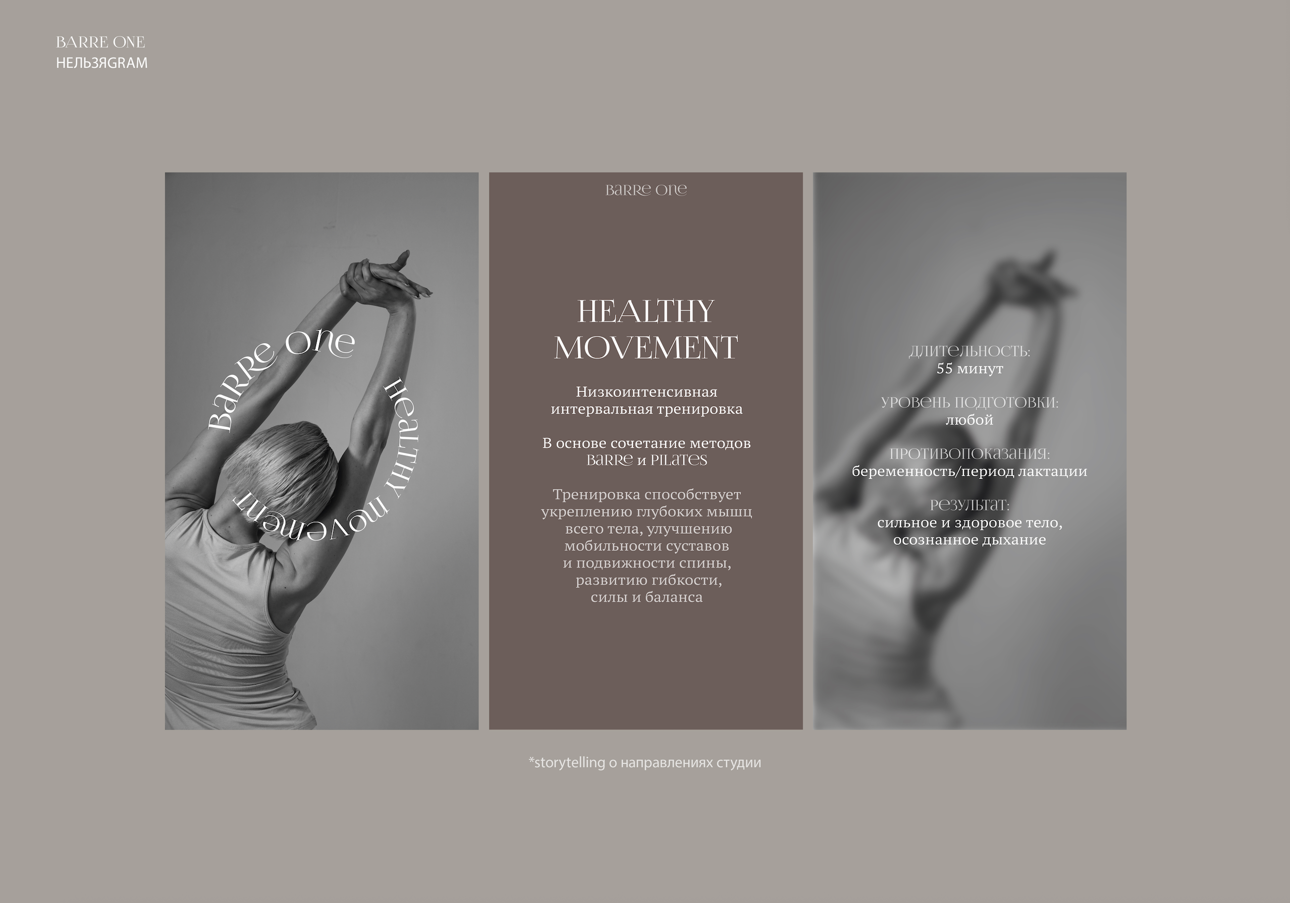 Barre One — Изображение №4 — Брендинг на Dprofile